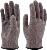 Перчатки полушерстяные ЗИМА®ПВХ