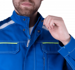 Куртка ТУРБО SAFETY летняя, василек-синий