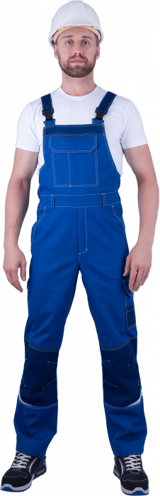 Полукомбинезон ТУРБО SAFETY летний, василек-синий