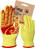 Перчатки х/б с ПВХ ТУРБО