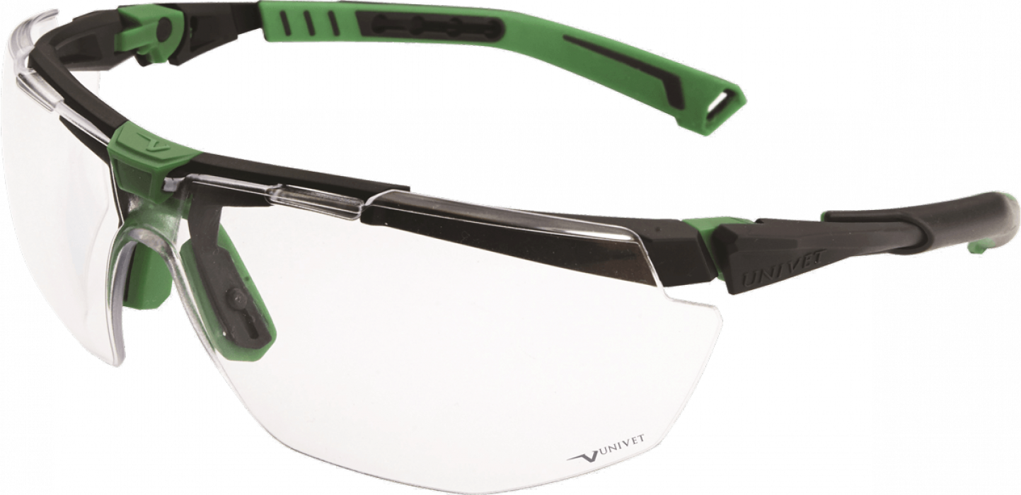Очки UNIVET™ 5Х1 (5Х1.03.00.00), прозрачные, покрытие Vanguard PLUS