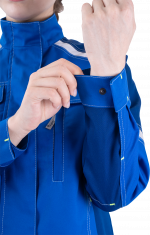 Куртка ТУРБО SAFETY летняя, василек-синий, женская